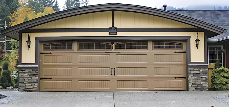 Residential Vinyl Roll Up Doors White Rock