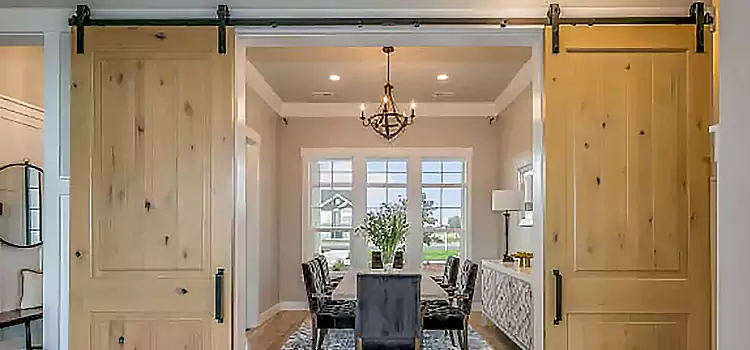 Barn Door Assembly White Rock