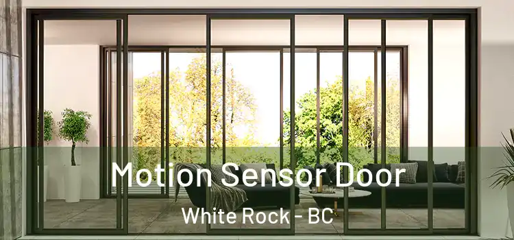 Motion Sensor Door White Rock - BC