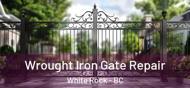Wrought Iron Gate Repair White Rock - BC